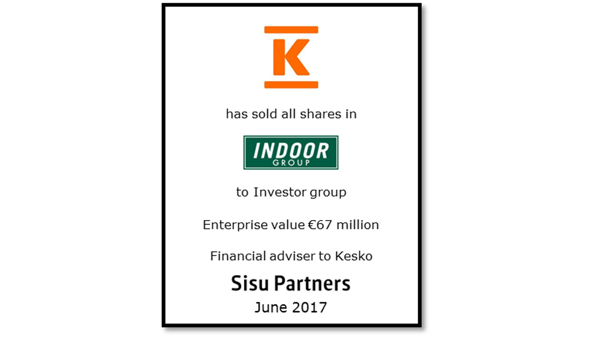 Kesko - Indoor Group